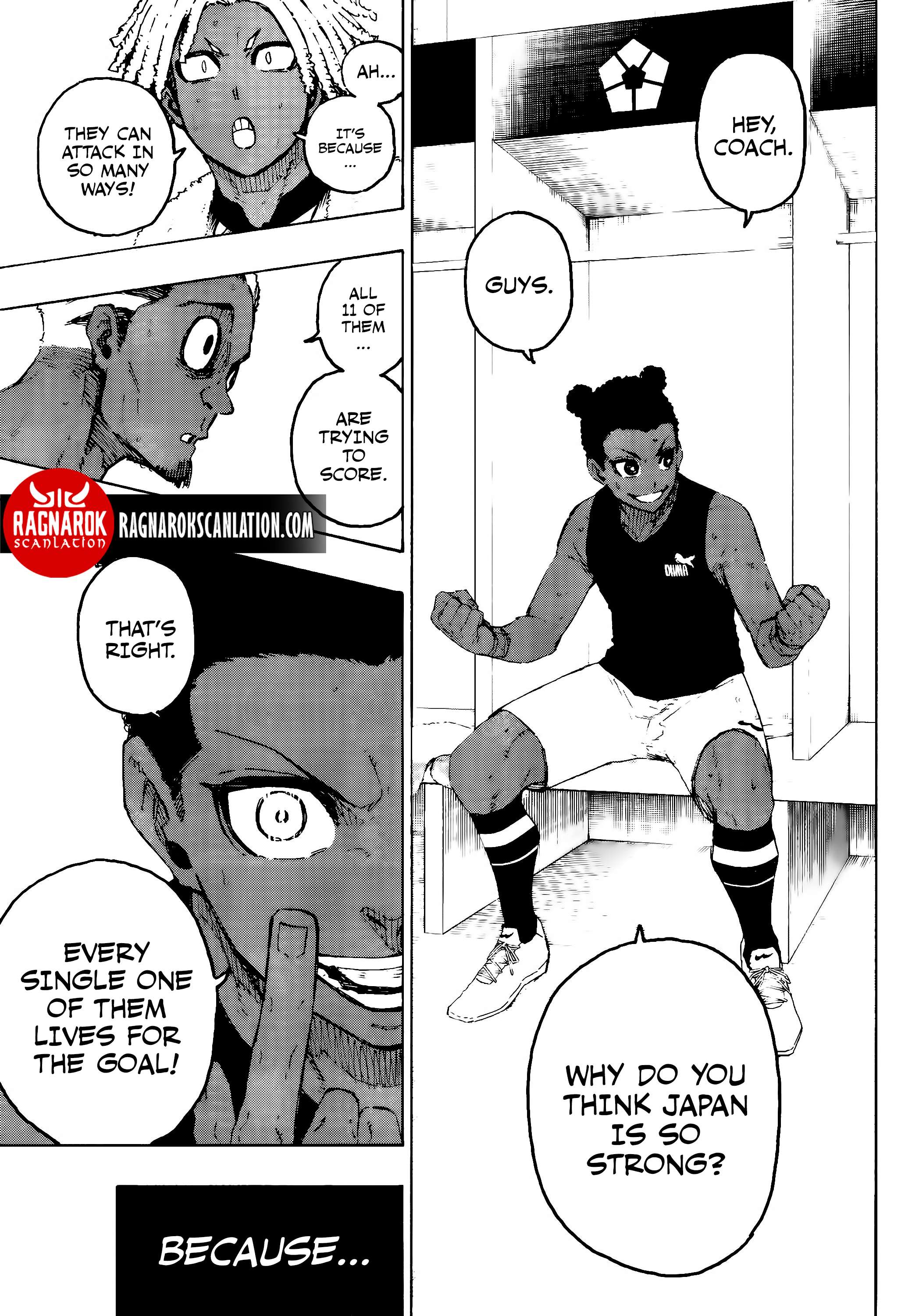 Blue Lock Chapter 318 - Page 10 - Isagi Yoichi football manga