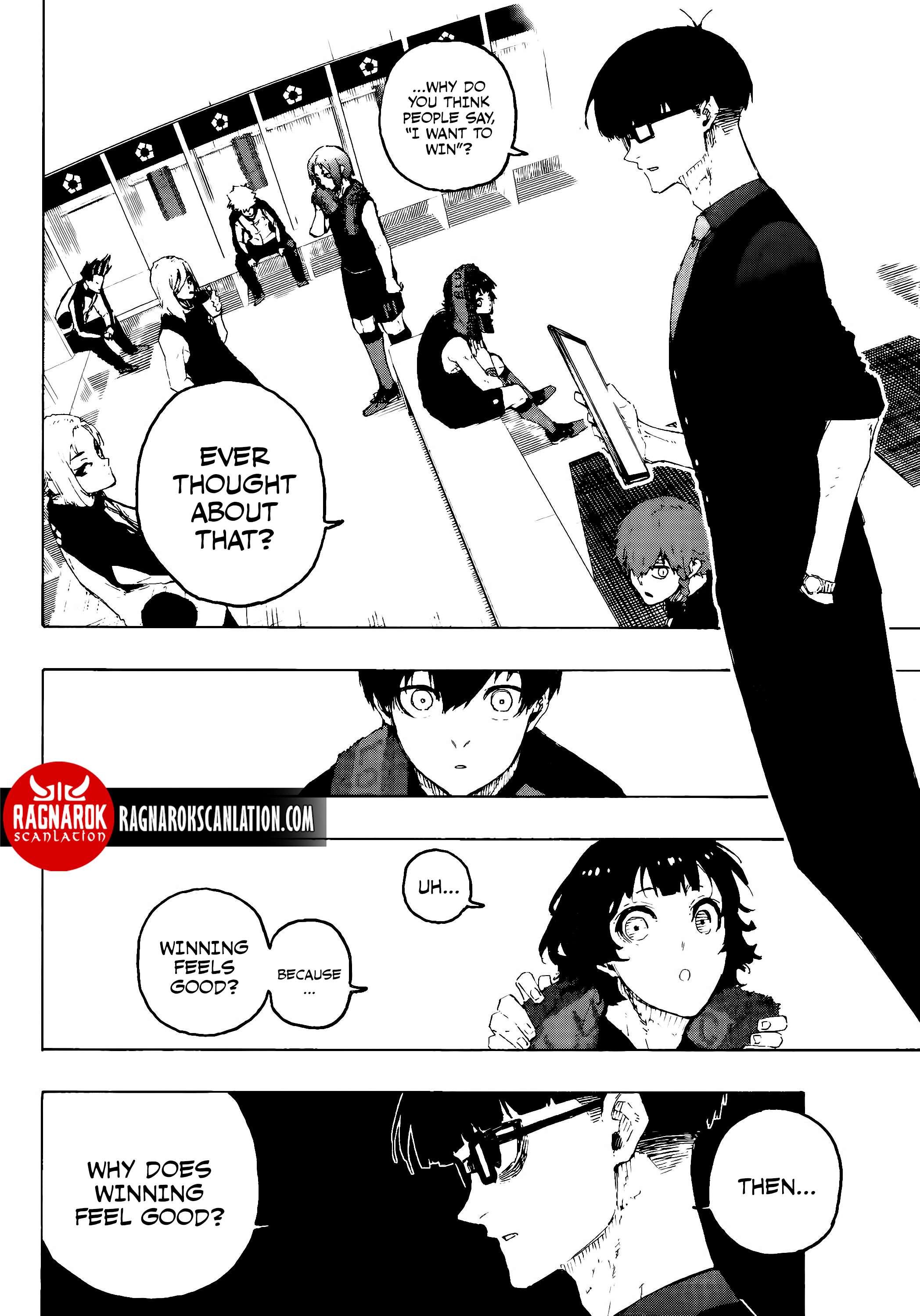 Blue Lock Chapter 318 - Page 11 - Isagi Yoichi football manga