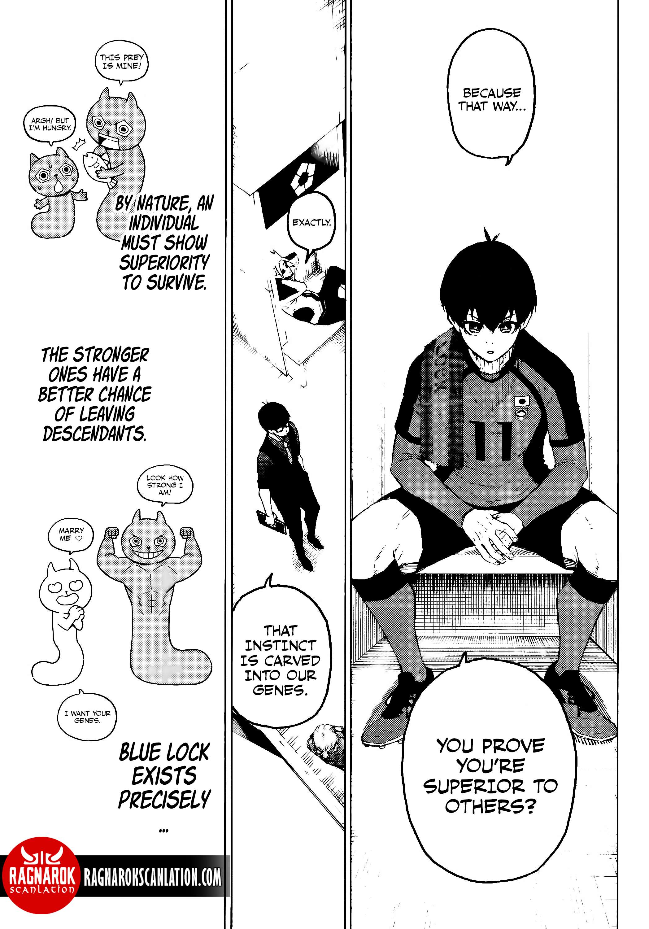 Blue Lock Chapter 318 - Page 12 - Isagi Yoichi football manga
