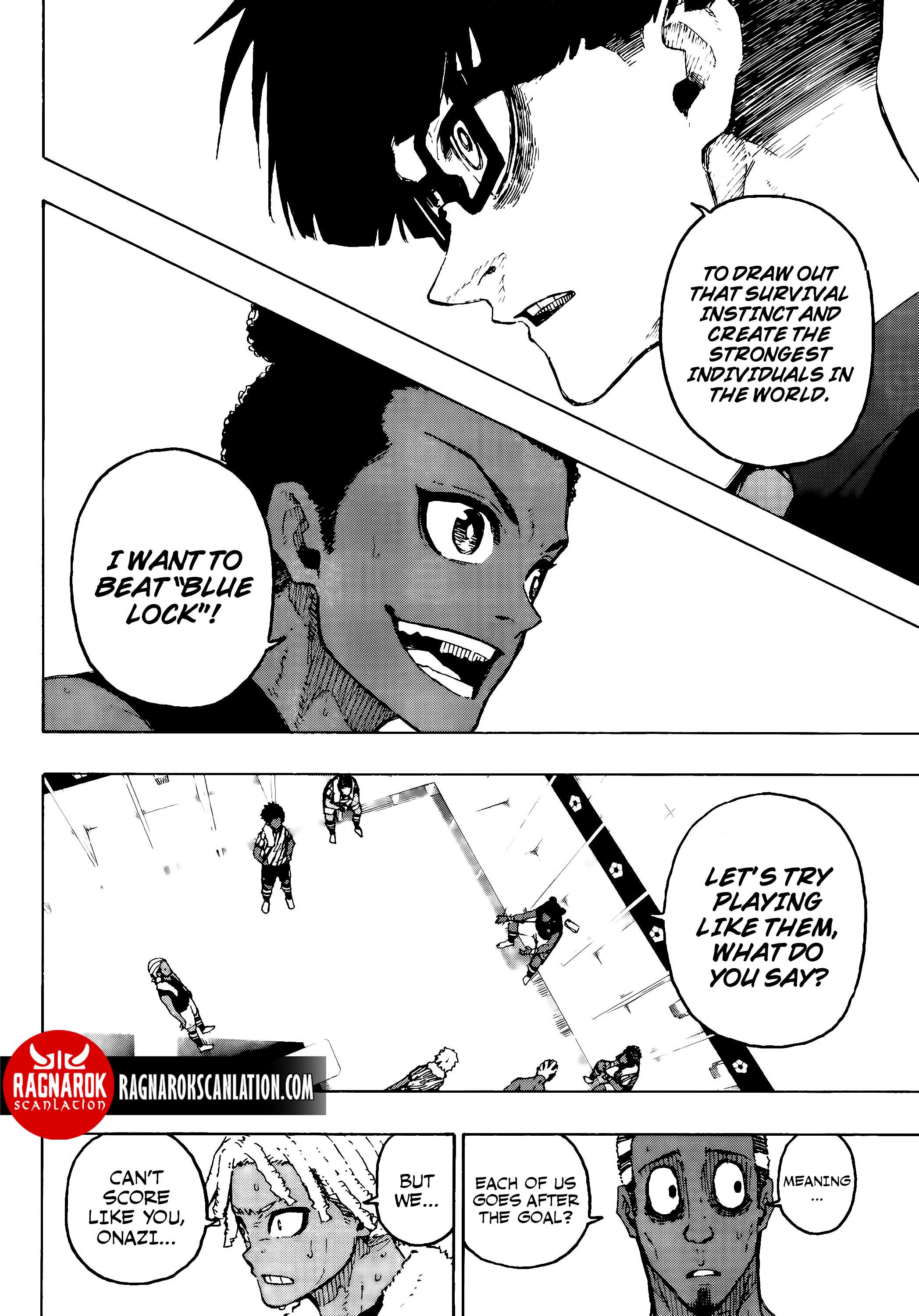 Blue Lock Chapter 318 - Page 13 - Isagi Yoichi football manga