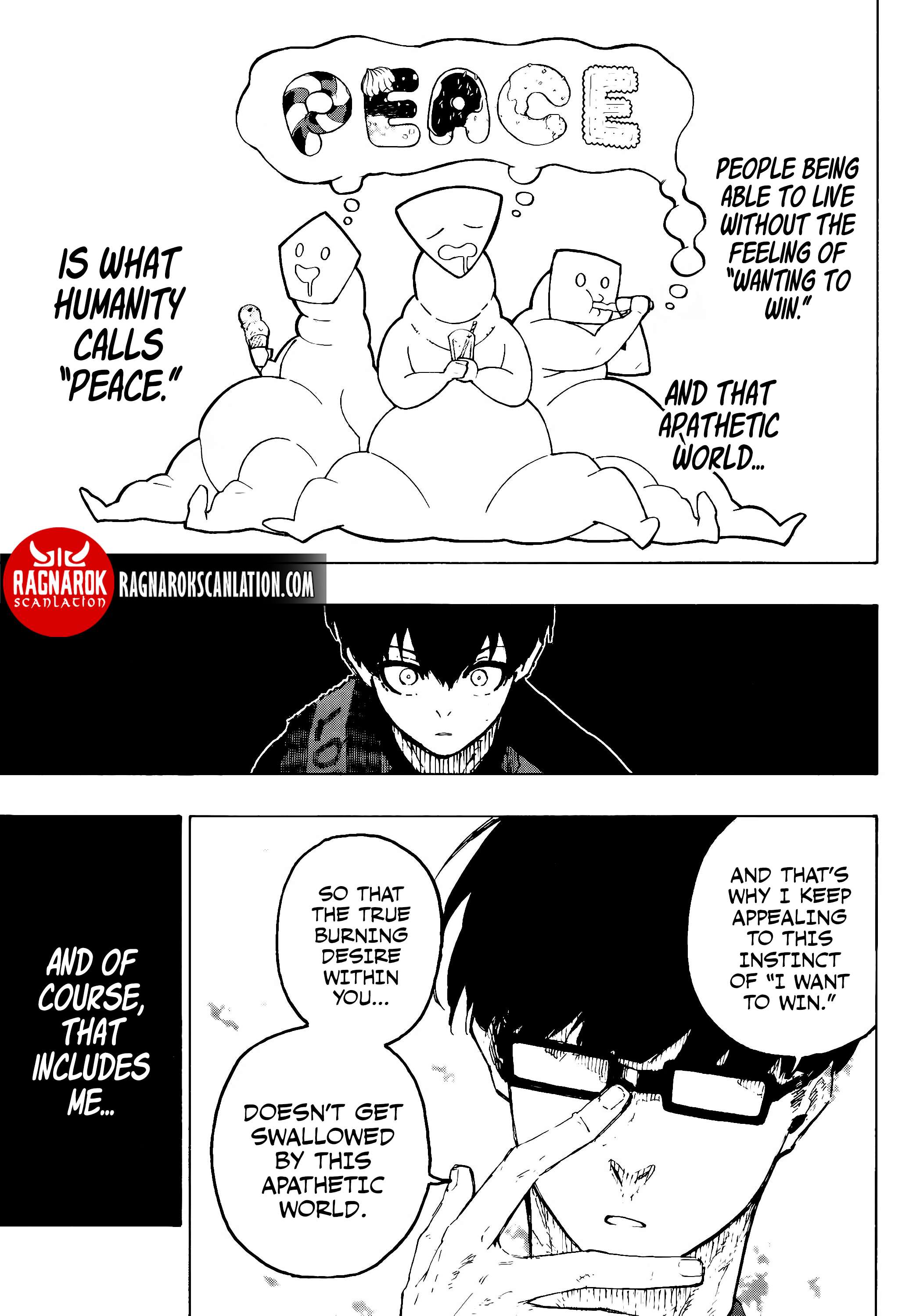 Blue Lock Chapter 318 - Page 16 - Isagi Yoichi football manga