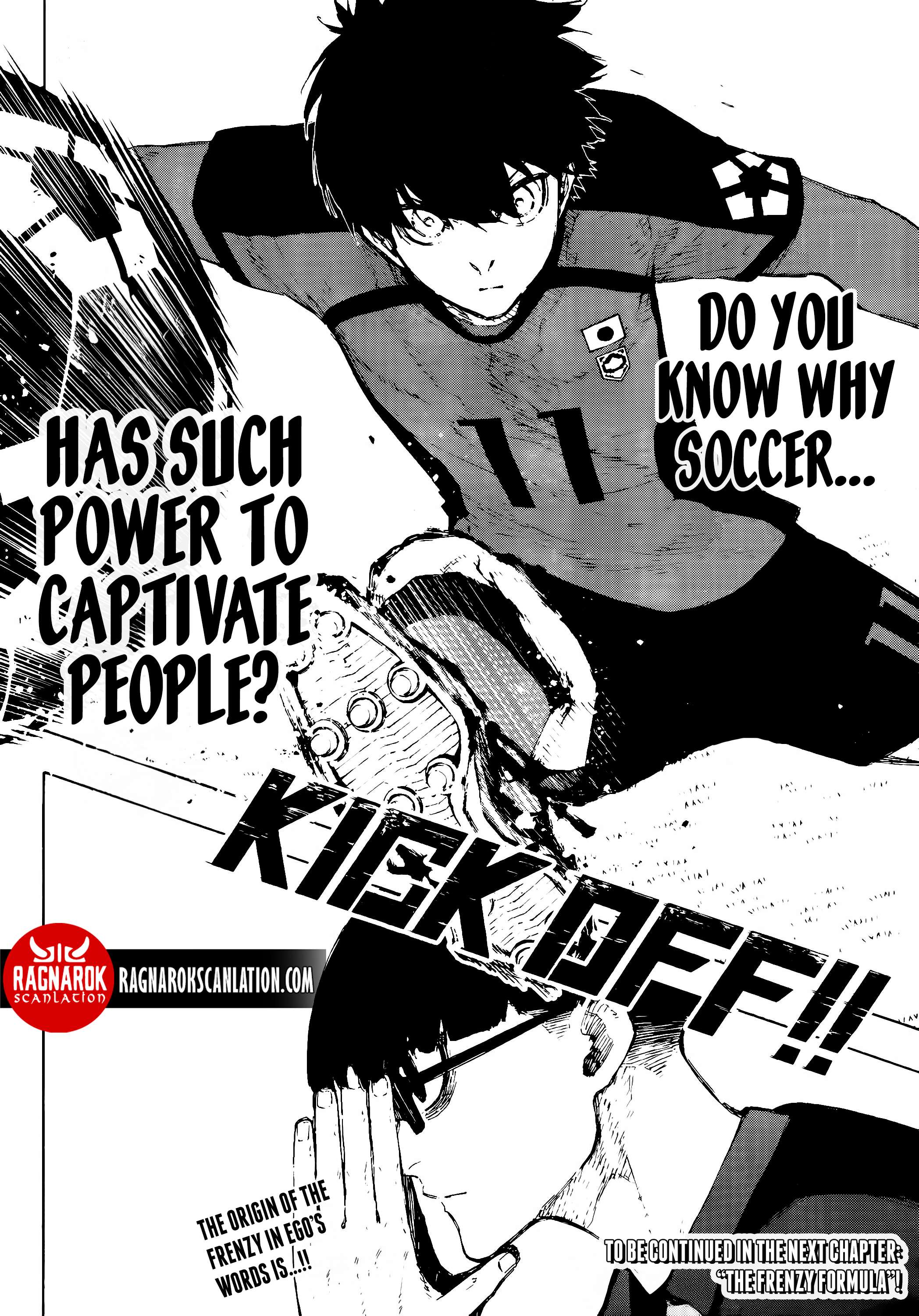 Blue Lock Chapter 318 - Page 18 - Isagi Yoichi football manga