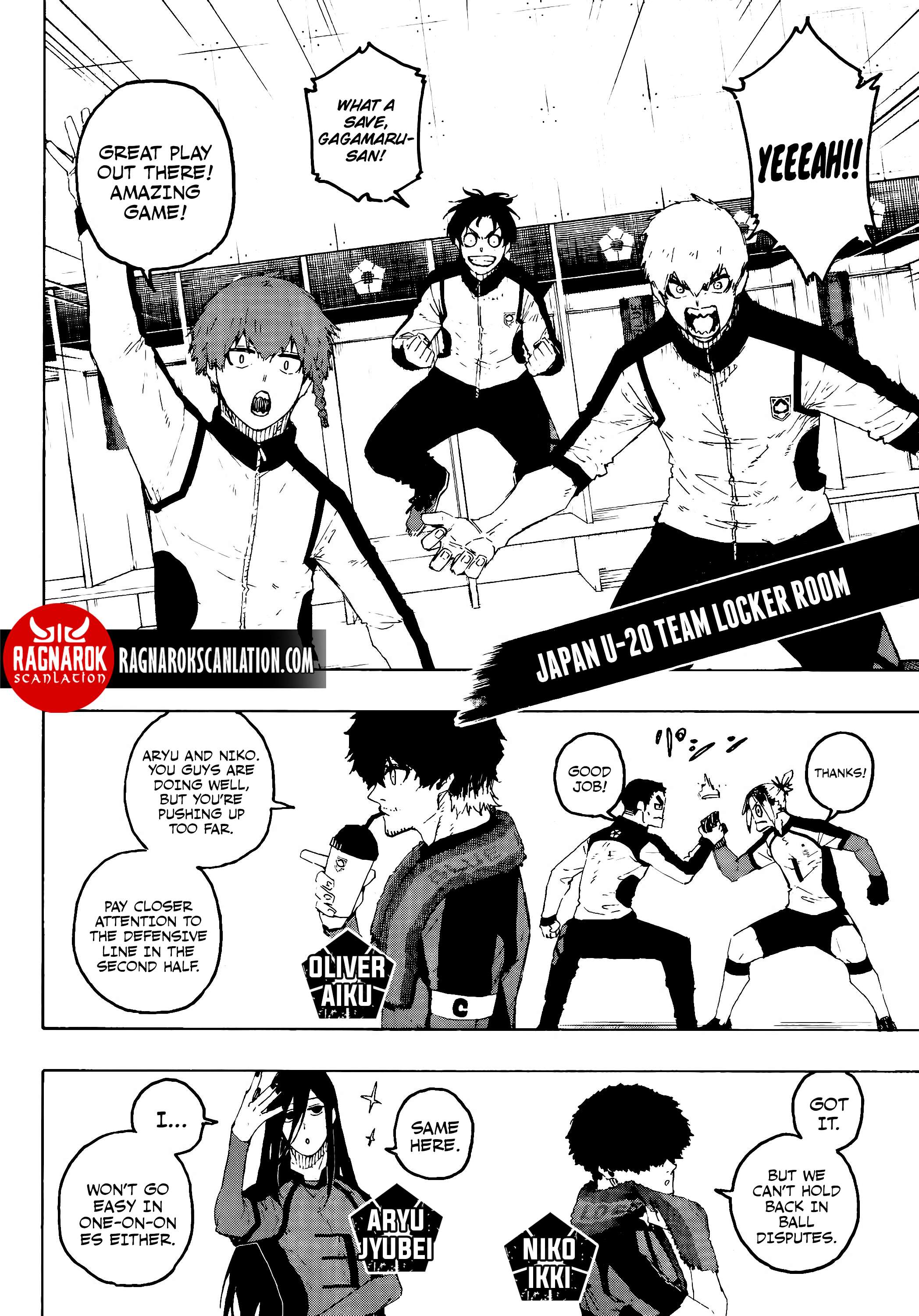 Blue Lock Chapter 318 - Page 2 - Isagi Yoichi football manga
