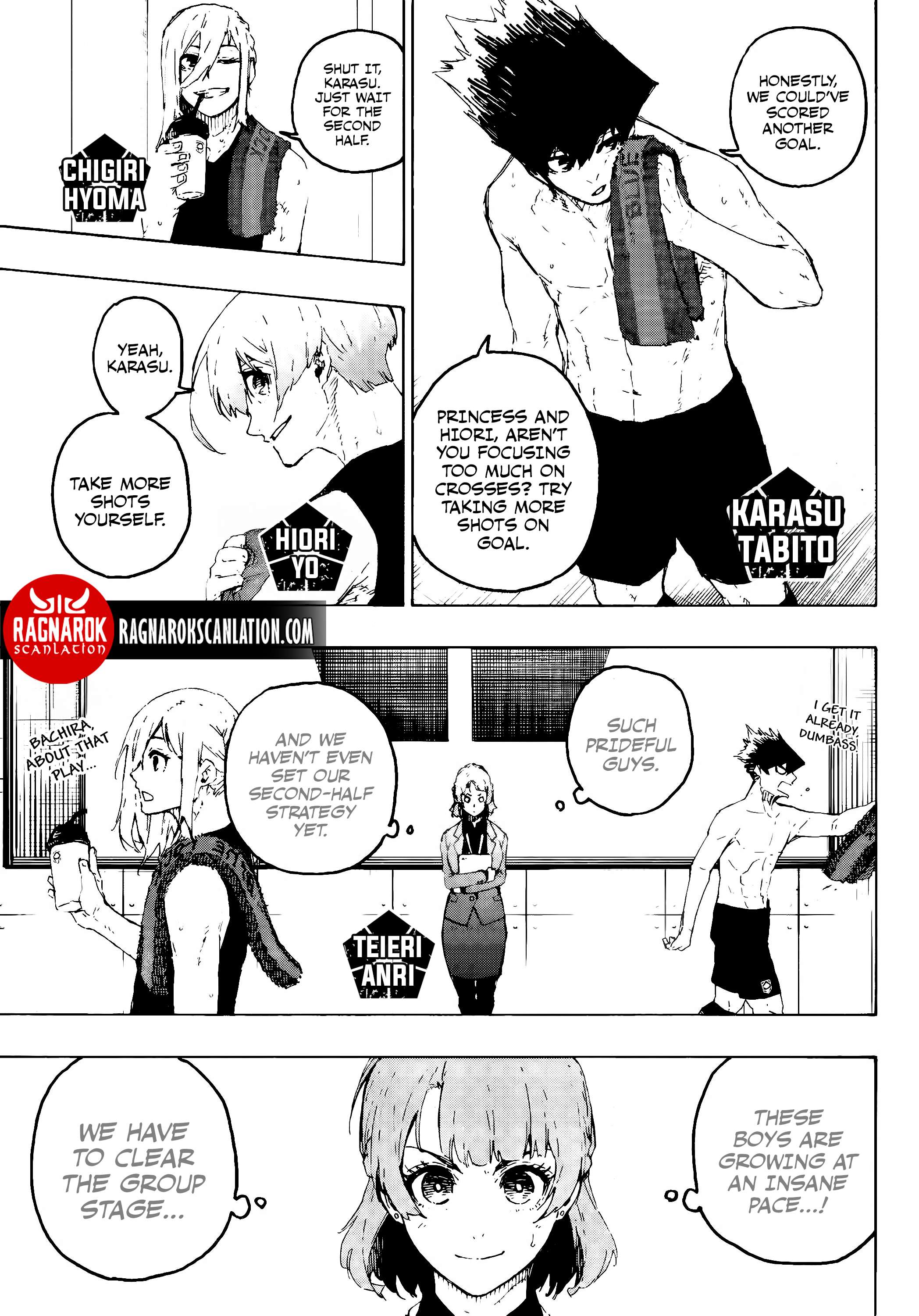 Blue Lock Chapter 318 - Page 3 - Isagi Yoichi football manga