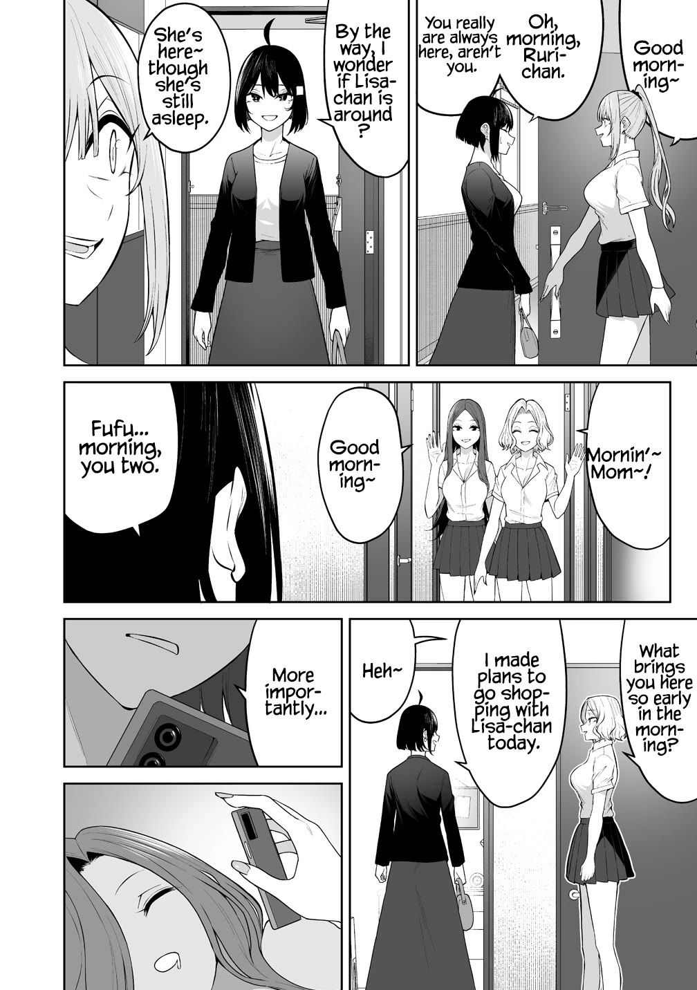 Read Imaizumin Chi Wa Douyara Gal No Tamariba Ni Natteru Rashii - Chapter 50 - www.imaizumigals.com | Image 17