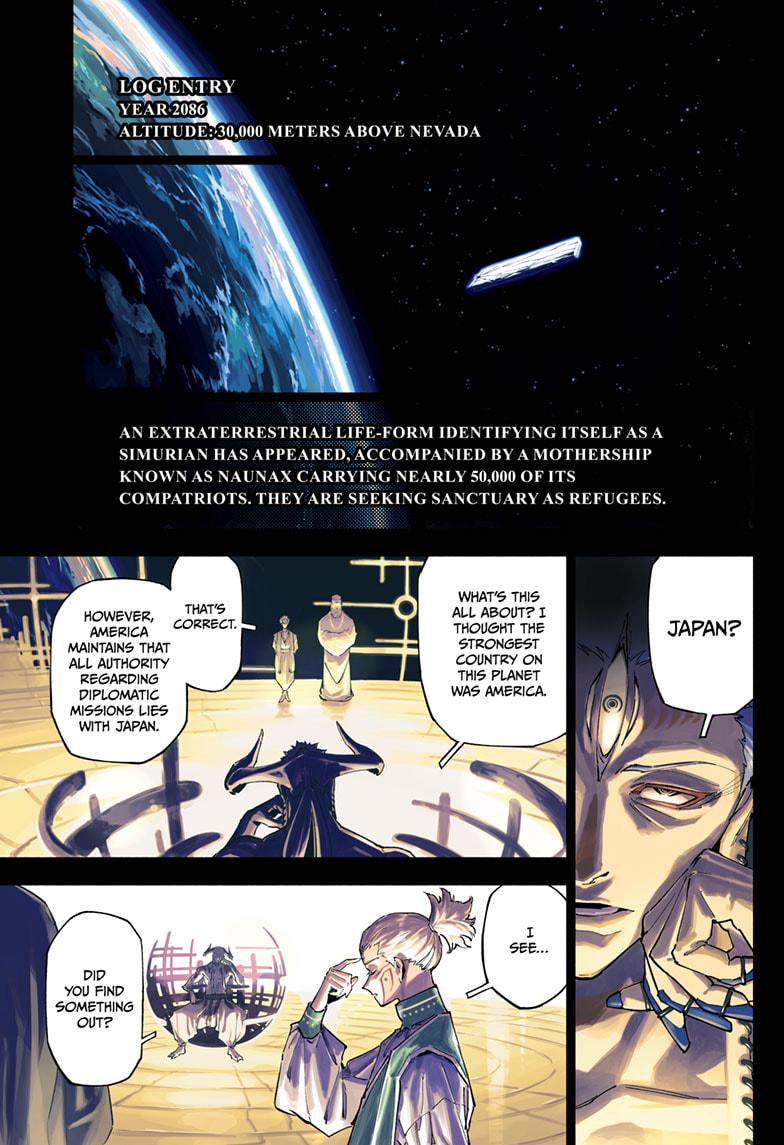 Mojuro (Jujutsu Kaisen Modulo) Chapter 1 - Page 1 - Modulo Chapter 1 - The Simurian Arrival and the Okkotsu Legacy's New Trial manga