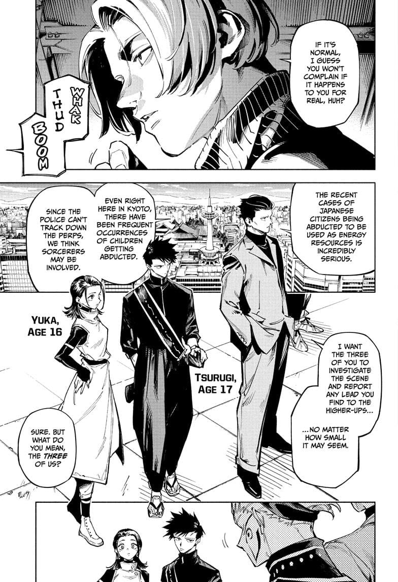 Mojuro (Jujutsu Kaisen Modulo) Chapter 1 - Page 11 - Modulo Chapter 1 - The Simurian Arrival and the Okkotsu Legacy's New Trial manga