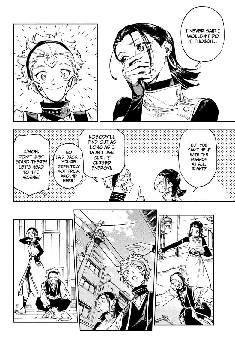 Mojuro (Jujutsu Kaisen Modulo) Chapter 1 - Page 18 - Modulo Chapter 1 - The Simurian Arrival and the Okkotsu Legacy's New Trial manga