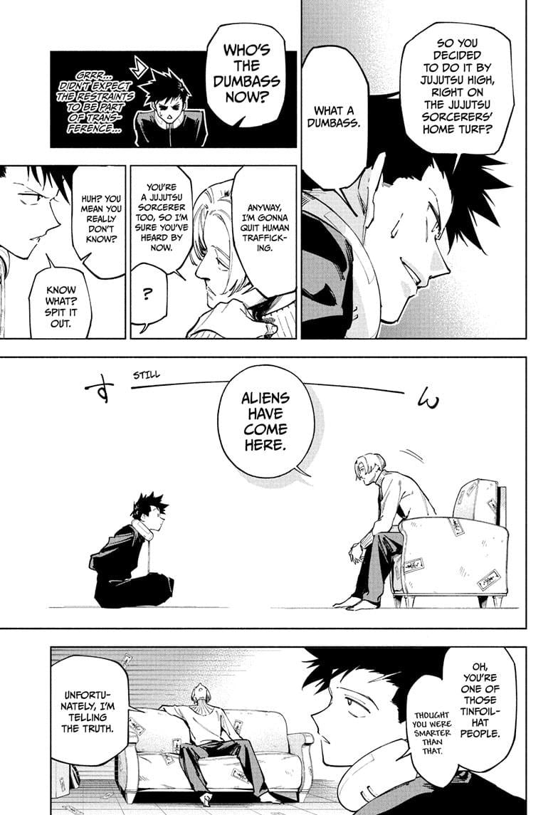 Mojuro (Jujutsu Kaisen Modulo) Chapter 1 - Page 33 - Modulo Chapter 1 - The Simurian Arrival and the Okkotsu Legacy's New Trial manga
