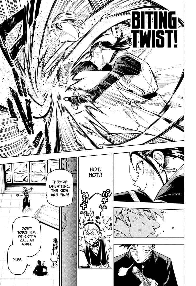 Mojuro (Jujutsu Kaisen Modulo) Chapter 1 - Page 47 - Modulo Chapter 1 - The Simurian Arrival and the Okkotsu Legacy's New Trial manga