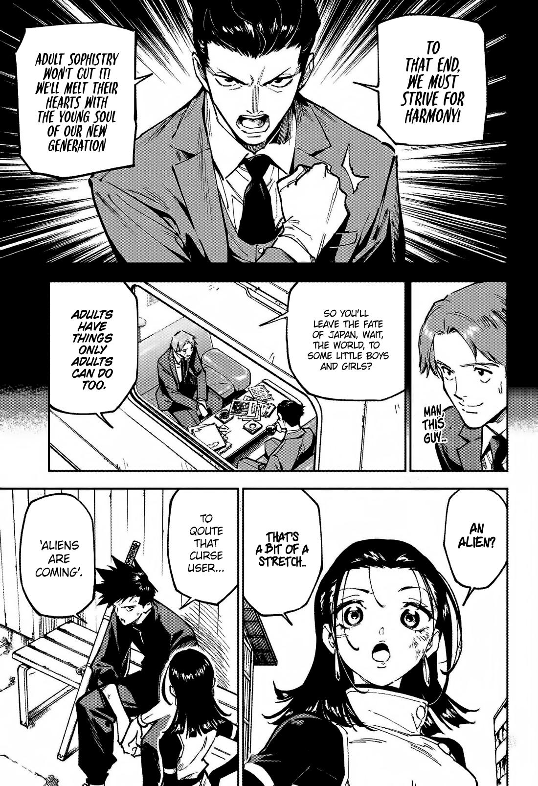 Mojuro (Jujutsu Kaisen Modulo) Chapter 2 - Page 10 - Modulo Chapter 2 - Humanity's First Diplomatic Gamble with an Alien Species manga