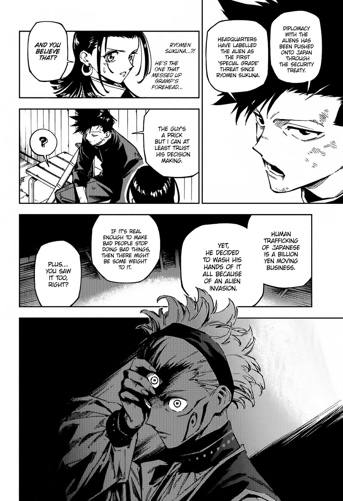 Mojuro (Jujutsu Kaisen Modulo) Chapter 2 - Page 11 - Modulo Chapter 2 - Humanity's First Diplomatic Gamble with an Alien Species manga