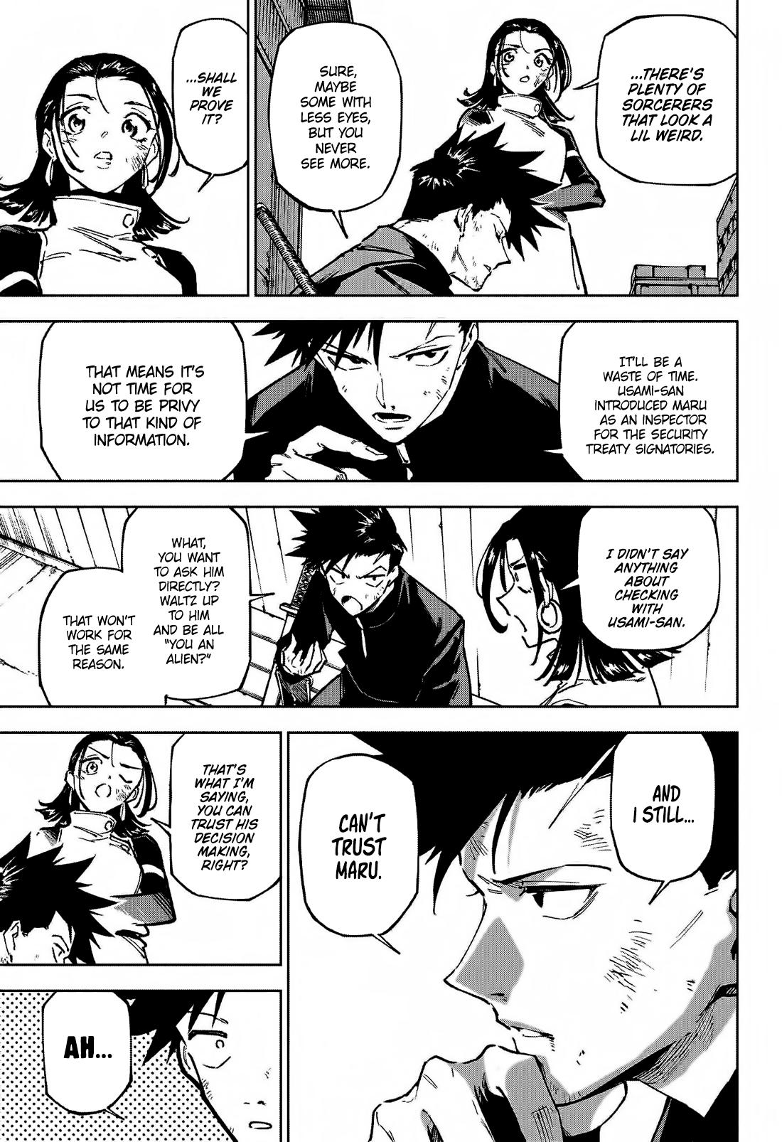 Mojuro (Jujutsu Kaisen Modulo) Chapter 2 - Page 12 - Modulo Chapter 2 - Humanity's First Diplomatic Gamble with an Alien Species manga