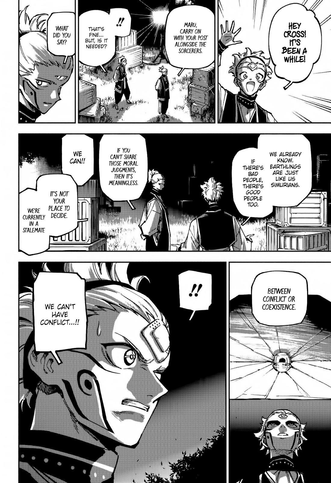 Mojuro (Jujutsu Kaisen Modulo) Chapter 2 - Page 22 - Modulo Chapter 2 - Humanity's First Diplomatic Gamble with an Alien Species manga