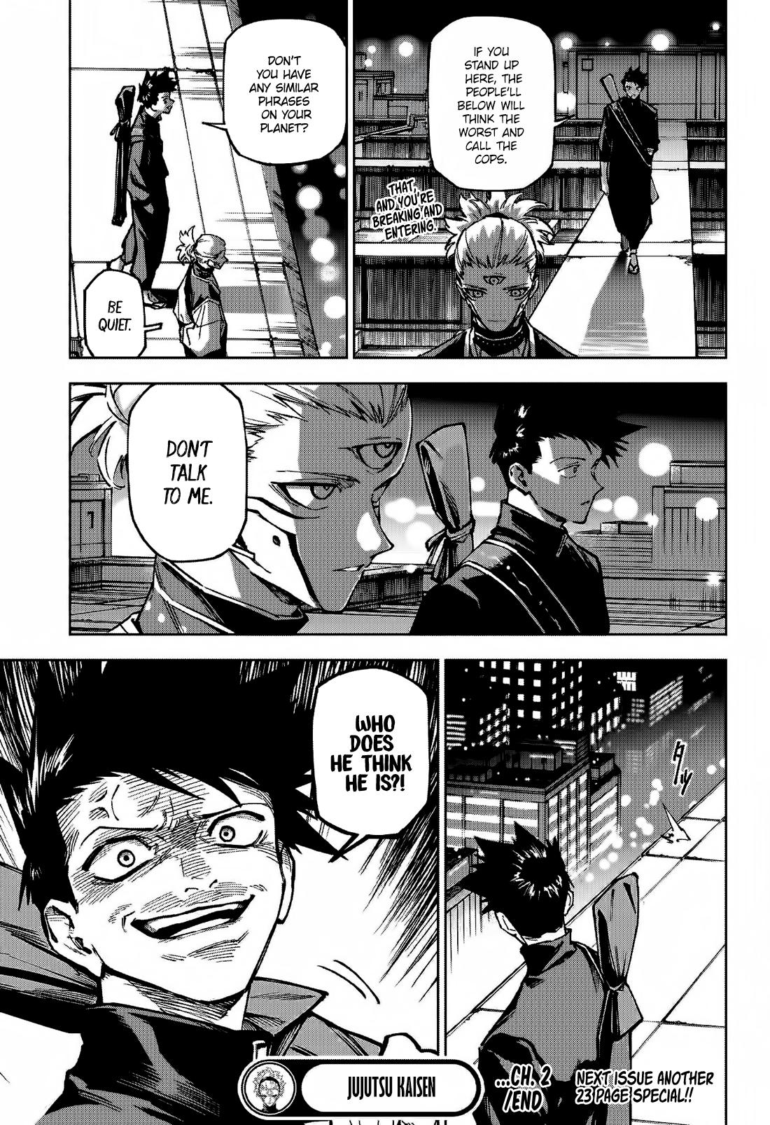 Mojuro (Jujutsu Kaisen Modulo) Chapter 2 - Page 25 - Modulo Chapter 2 - Humanity's First Diplomatic Gamble with an Alien Species manga