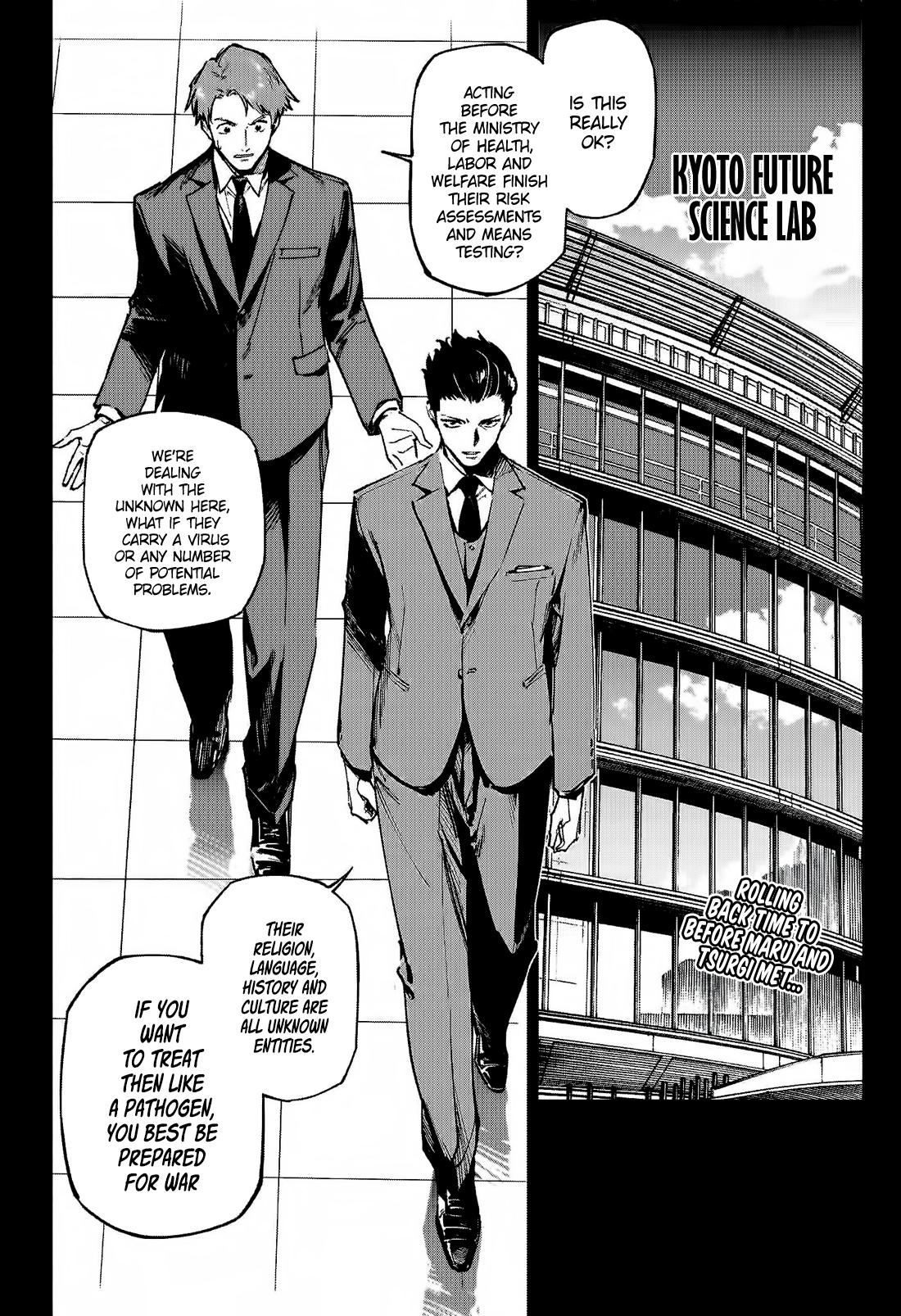 Mojuro (Jujutsu Kaisen Modulo) Chapter 2 - Page 3 - Modulo Chapter 2 - Humanity's First Diplomatic Gamble with an Alien Species manga