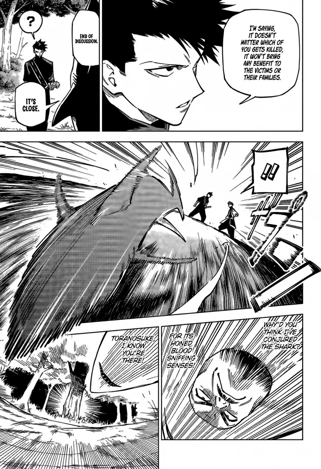Mojuro manga(Jujutsu Kaisen Modulo) Chapter 3 - Page 13 - Mojuro Chapter 3 - Swimming Through the Forest of Simurian Mysteries manga