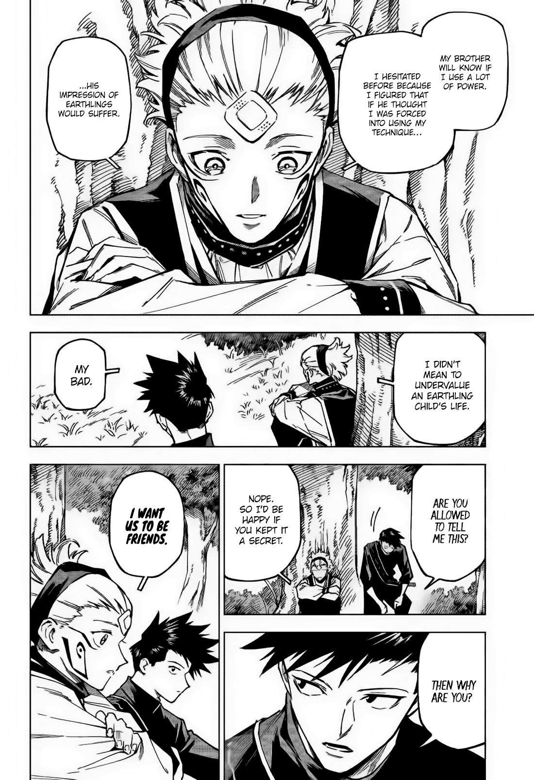 Mojuro manga(Jujutsu Kaisen Modulo) Chapter 3 - Page 20 - Mojuro Chapter 3 - Swimming Through the Forest of Simurian Mysteries manga