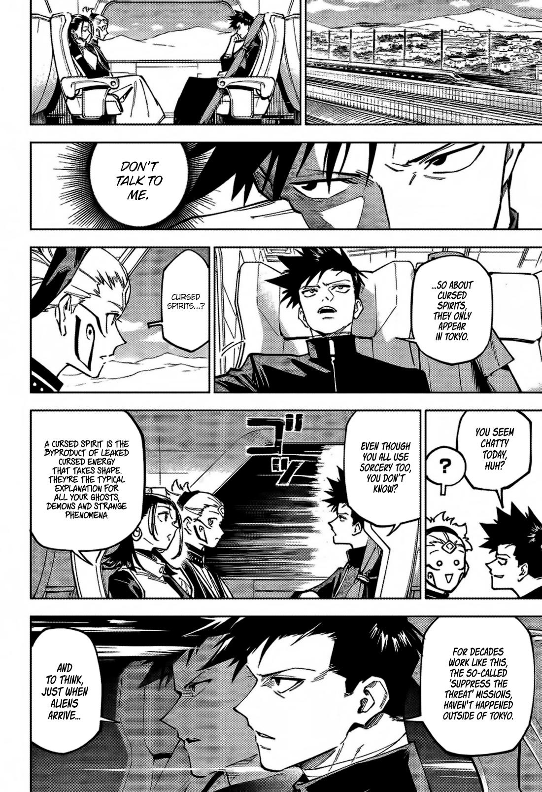 Mojuro manga(Jujutsu Kaisen Modulo) Chapter 3 - Page 3 - Mojuro Chapter 3 - Swimming Through the Forest of Simurian Mysteries manga