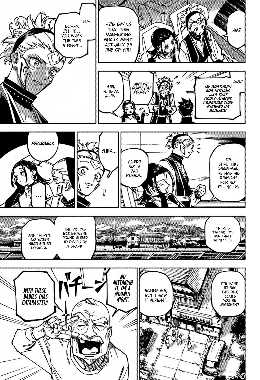 Mojuro manga(Jujutsu Kaisen Modulo) Chapter 3 - Page 4 - Mojuro Chapter 3 - Swimming Through the Forest of Simurian Mysteries manga