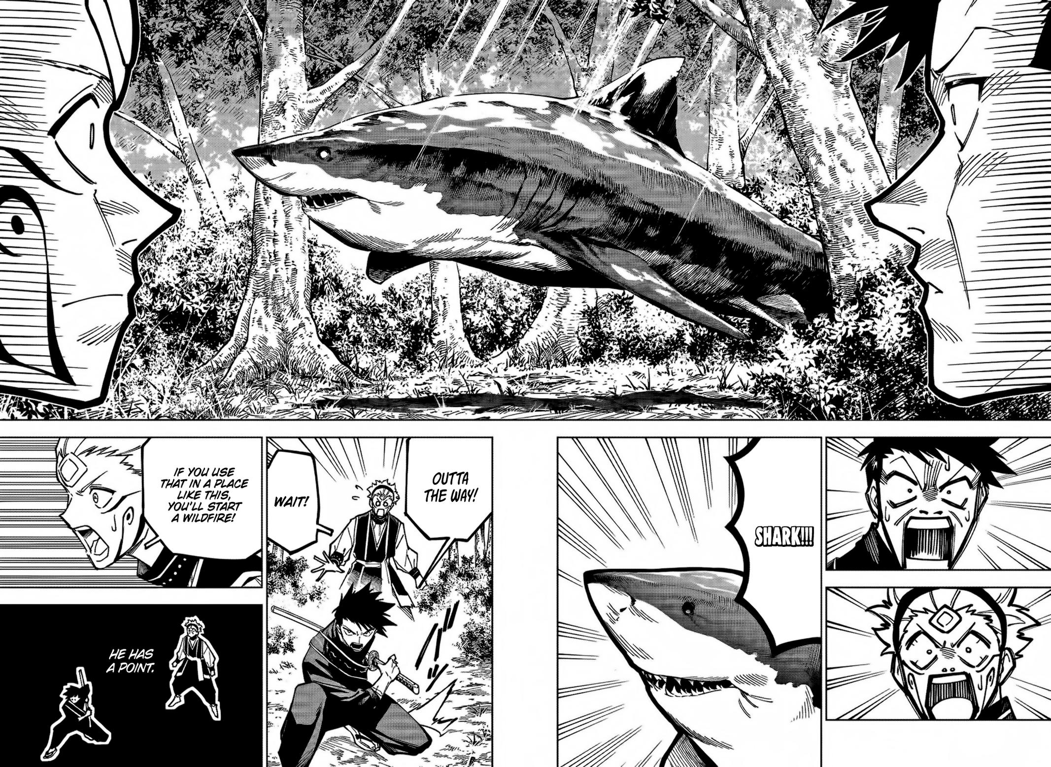 Mojuro manga(Jujutsu Kaisen Modulo) Chapter 3 - Page 7 - Mojuro Chapter 3 - Swimming Through the Forest of Simurian Mysteries manga