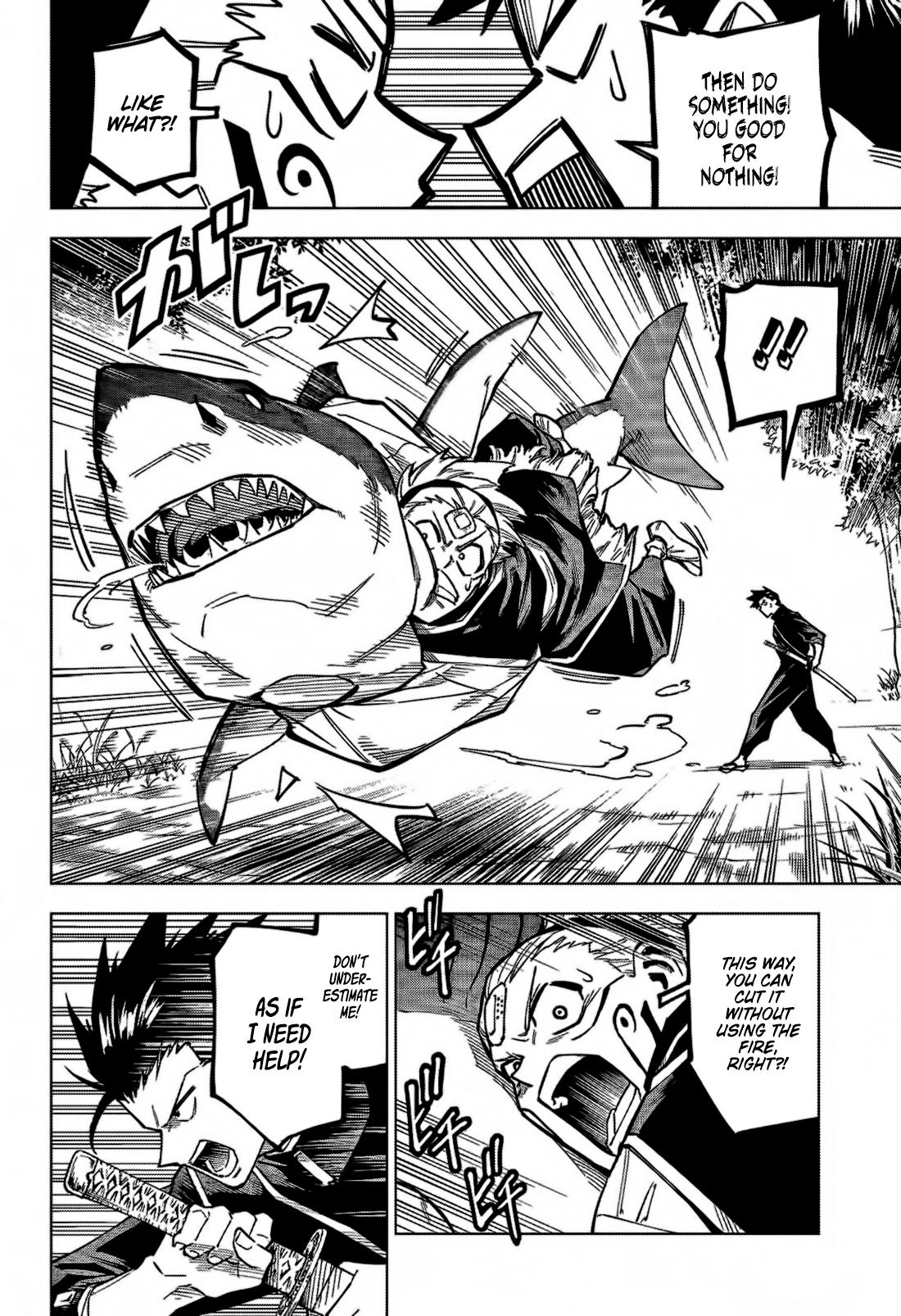 Mojuro manga(Jujutsu Kaisen Modulo) Chapter 3 - Page 8 - Mojuro Chapter 3 - Swimming Through the Forest of Simurian Mysteries manga