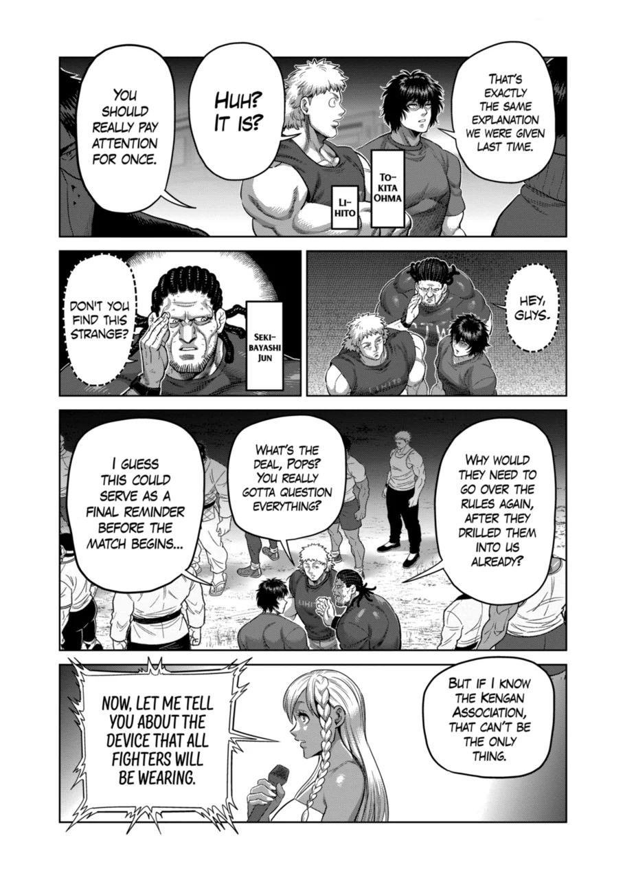Read Kengan Omega Chapter 327 - www.kenganomegafree.com | High Quality Manga Image 3
