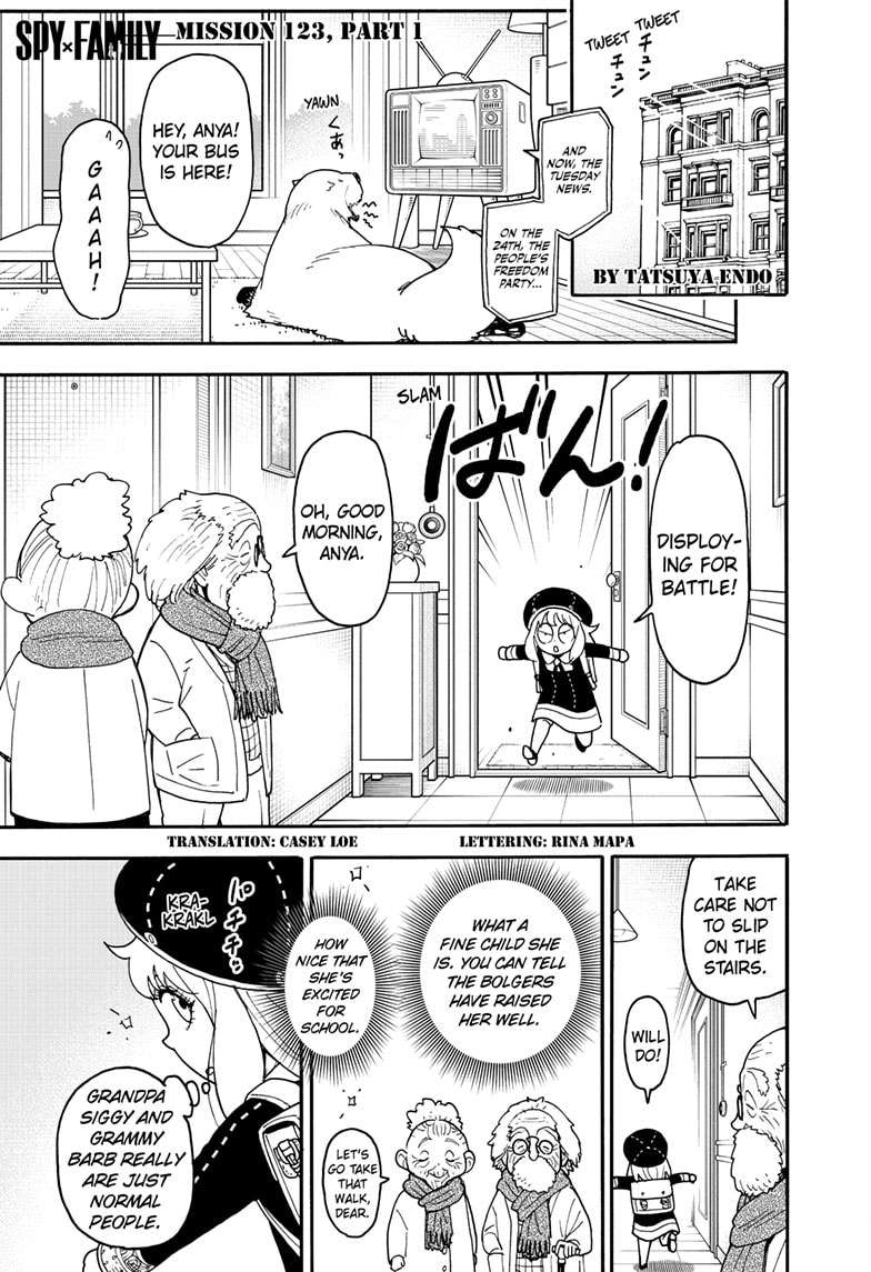 Spyxfamily Chapter 123.1 - Image 1