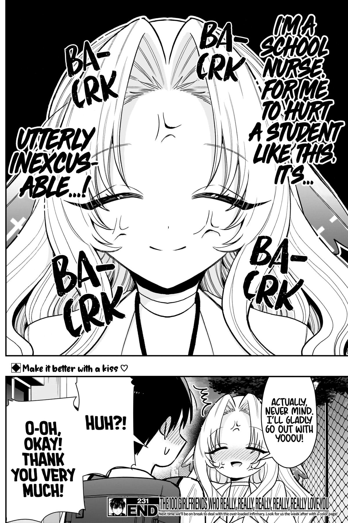 Read The 100 Girlfriends Who Really Really Really Really Really Love You Chapter 231 - the100girlfriendsmanga.com | High Quality Manga Image 21