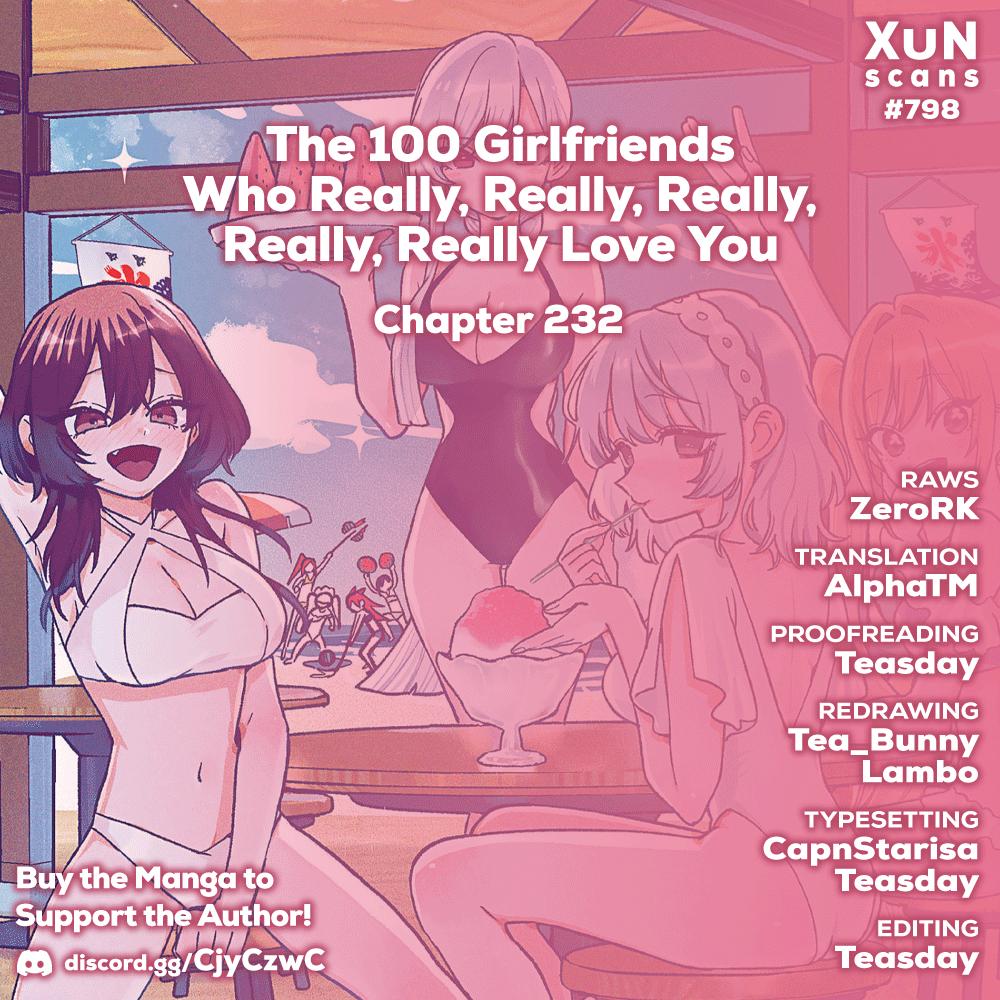 Read The 100 Girlfriends Who Really Really Really Really Really Love You Chapter 232 - the100girlfriendsmanga.com | High Quality Manga Image 1