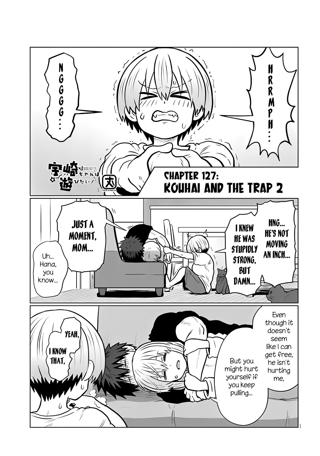 Uzaki-chan Wants to Hang Out, Chapter 127