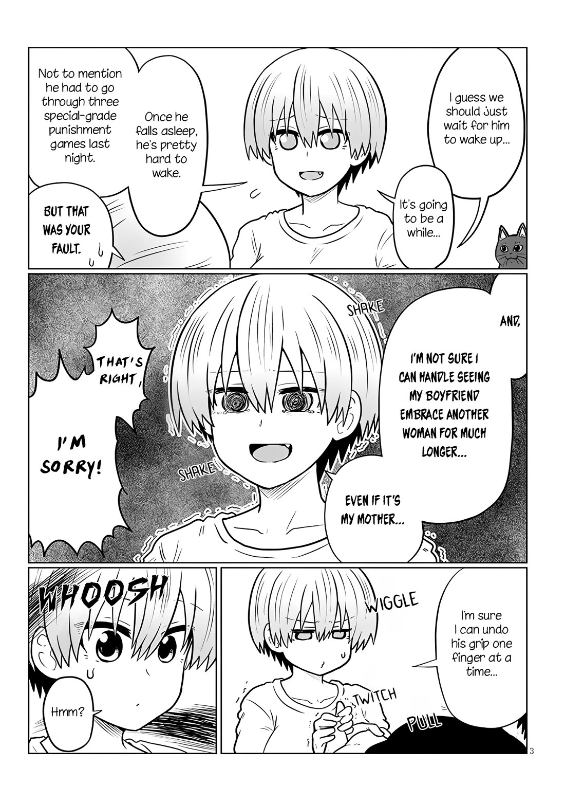 Uzaki-chan Wants to Hang Out, Chapter 127