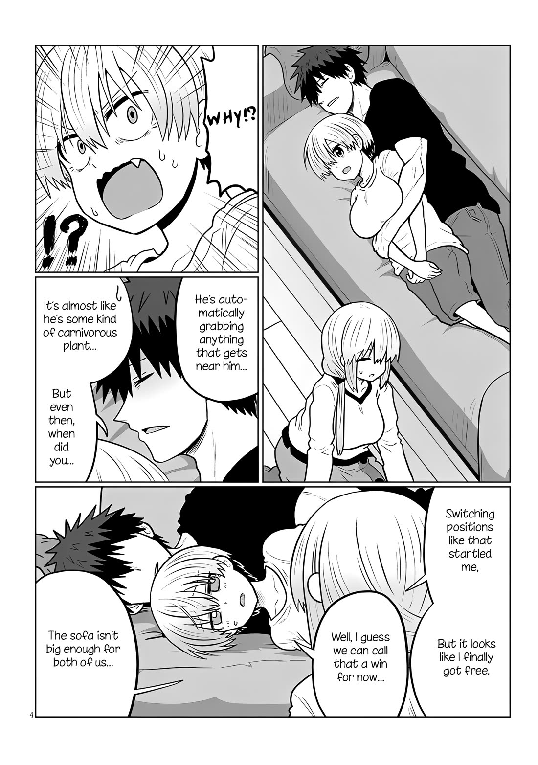 Uzaki-chan Wants to Hang Out, Chapter 127