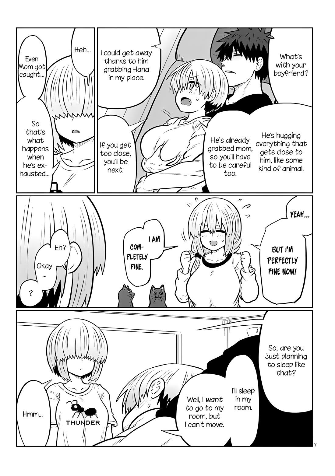 Uzaki-chan Wants to Hang Out, Chapter 127