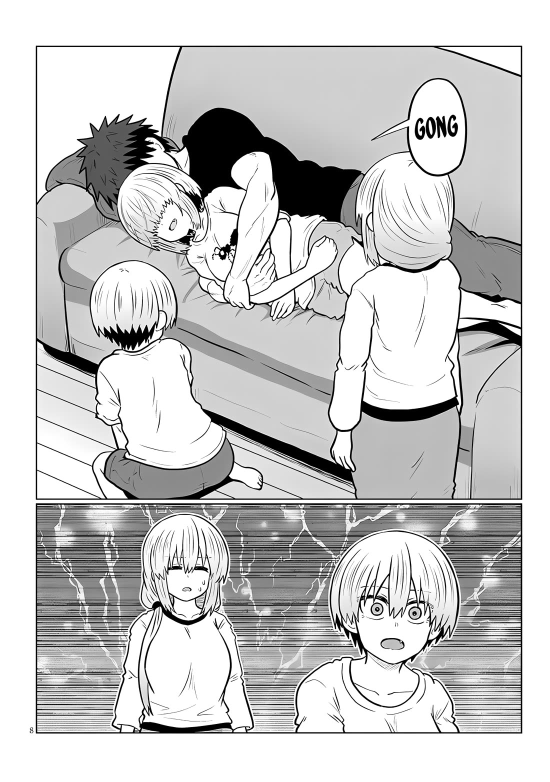 Uzaki-chan Wants to Hang Out, Chapter 127