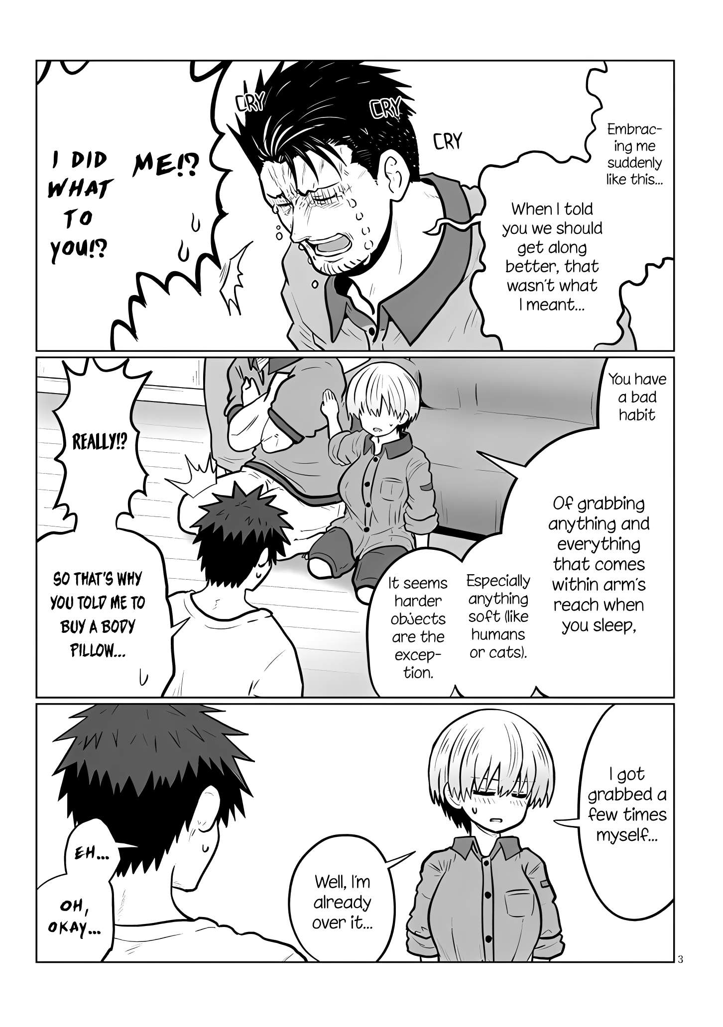 Uzaki-chan Wants to Hang Out, Chapter 128