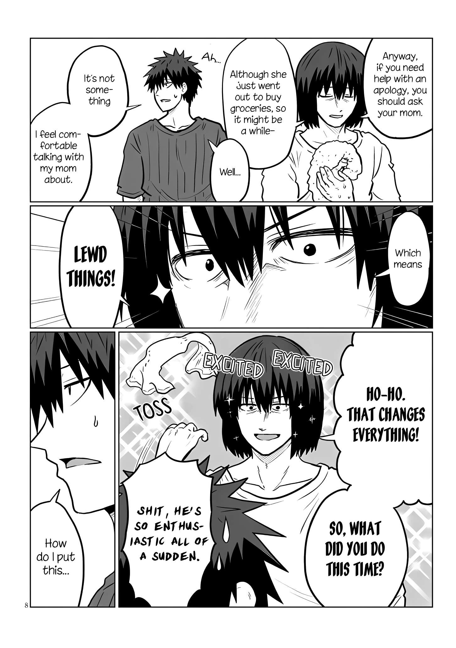 Uzaki-chan Wants to Hang Out, Chapter 128
